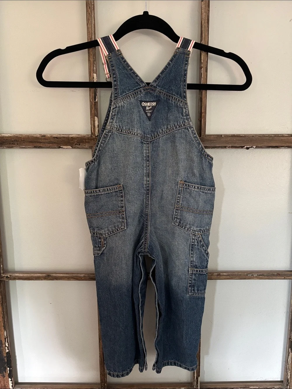Oshkosh B’Gosh denim bib overalls